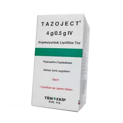 Тазоджект - Тазоцин 4,5г (Пиперациллин   Тазобактам) р-р фл. №1 фото