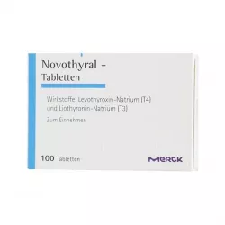 Новотирал (аналог Тиреотома) рынок ГЕРМАНИИ таб. 100 20мкг №100 фото