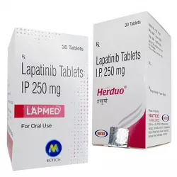 Лапатиниб Lapakast / Herduo / Lapmed :: аналог Тайверб таб. 250мг №30 фото
